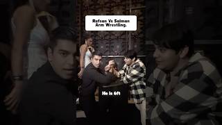 Arm wrestling Salman Muqtadir [upl. by Elbertina]