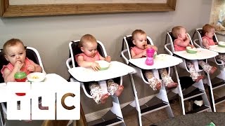 Feeding And Bathing 5 Babies  Outdaughtered  S2 Episode 1 [upl. by Kellie]