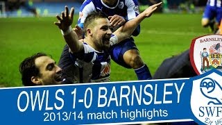 Sheffield Wednesday v Barnsley  Championship 20132014 Highlights [upl. by Idnil]