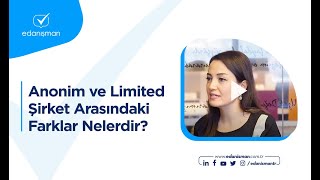 Anonim ve Limited Şirket Arasındaki Farklar Nelerdir [upl. by Ahsil114]