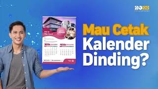 Cetak Kalender Dinding 2025 [upl. by Cartwell]