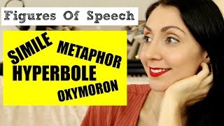 Learn Figures of Speech Simile Metaphor Hyperbole amp Oxymoron  LIVE English Lesson [upl. by Arhaz]