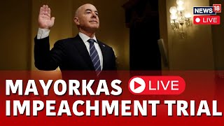 Alejandro Mayorkas Impeachment Trial LIVE  Senate Begins DHS Secretary Mayorkas Impeachment Trial [upl. by Yenreit]