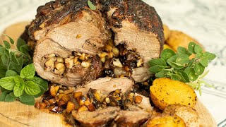 Greek Leg of Lamb with Chestnut Stuffing [upl. by Lehrer]