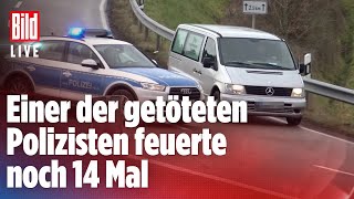 🔴 PolizistenMord in Kusel Polizei gibt neue Details bekannt  BILD Live [upl. by Lesoj]