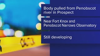 Body found in Penobscot River in Prospect sheriffs office says [upl. by Tami]