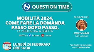 Mobilità docenti 202425 le indicazioni sulla compilazione dellistanza [upl. by Phail752]