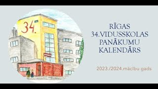 34vskpanākumu kalendārs 20232024 m g [upl. by Nospmis]