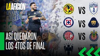 Definidos los cuartos de final de la Liguilla Liga MX 2024 [upl. by Euqinitram393]