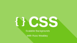 Scalable Backgrounds in CSS [upl. by Kai]