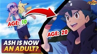 Ash Ketchum FINALLY GROWS UP in the Pokémon Anime Adult Ash Ketchum [upl. by Osithe208]