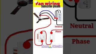 Fan regulator connection  ceiling fan regulator  capacitor connectionfanregulator electrical [upl. by Gerladina994]