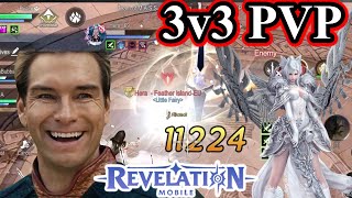 Revelation M Rank 1 Holy Lancer EU  3v3 Arena PVP  Ft SARA amp HubbaBubba [upl. by Ssegrub982]