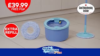 Spontex Aqua Revolution System Xtra Mop amp Bucket TV Advert  Shorter Version [upl. by Kazmirci]