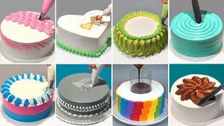 1000 Quick amp Easy Cake Decorating Technique Compilation  Most Satisfying Chocolate Cake Recipe [upl. by Rosalia]