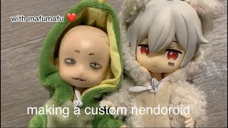 making a custom Randal Ivory nendoroid Part 1 [upl. by Eniamert]