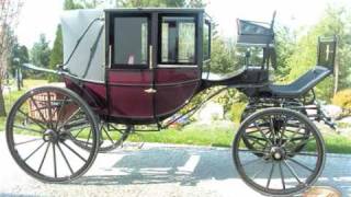 Traditional reproduction horse carriages [upl. by Thaddaus]