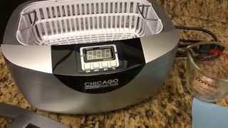 Review Chicago Electric 25L Ultrasonic Cleaner amp iSonic Basket [upl. by Tanberg253]