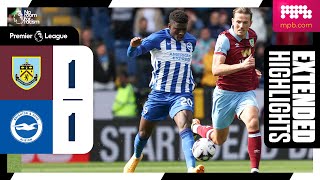 Extended PL Highlights Burnley 1 Brighton 1 [upl. by Tanner279]