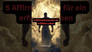 5 Affirmationen  Erfüllteres Leben 🌟 lebensweisheiten erfülltesleben affirmation affirmationen [upl. by Allissa]