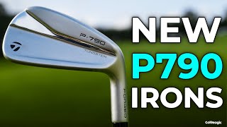 NEW TAYLORMADE P790 IRONS 2021 REVIEW [upl. by Enitsirt923]