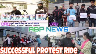 Gurugram Bike Accident  Protest Ride For Akshat justice wrongsidedriving [upl. by Ardiedak484]