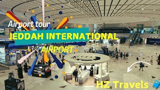 Jeddah International Airport Full Tour  King Abdul Aziz International Airport Terminal 1 [upl. by Tima]