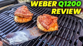 Weber Q1200 review 2024 Is This the Best Portable Grill for You [upl. by Yuri389]