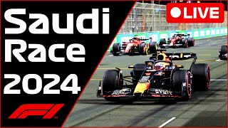 🔴F1 LIVE  Saudi Arabia GP RACE  Commentary  Live Timing [upl. by Damha]