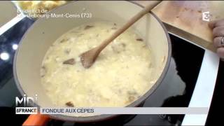 RECETTE  Fondue aux cèpes [upl. by Haidej621]