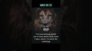 Motivation Inspire ytshort shortsviral sad lion [upl. by Sheelagh]