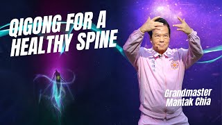 Taoist Qigong for a healthy spine Craniosacral Qigong Basics by legendary Tao Master Mantak Chia☯️ [upl. by Niwrud]