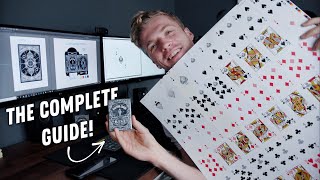 How to MAKE YOUR OWN CUSTOM DECK of Playing Cards  Tutorial [upl. by Bronwyn]