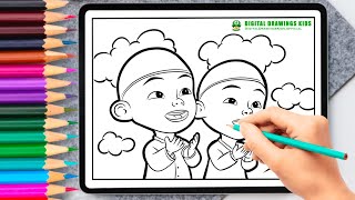 FULL MOVIE MENGGAMBAR UPIN DAN IPIN EPISODE TERBARU UPIN DAN IPIN SEDANG BER DO’A upinipin [upl. by Mariana926]