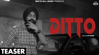 Ditto Official Teaser Jaskaran Riarr  Urban Rulerz  New Punjabi Songs 2024  Naye Punjabi Gane [upl. by Monroe598]