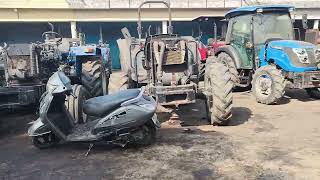 Patiala tractor market पटियाला ट्रैक्टर मार्किट पटियाला कबाड़ बाज़ार tractors [upl. by Aicrag]