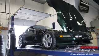 Supercharged LT1 C4 Corvette  Dyno Pull Fun [upl. by Mariette]