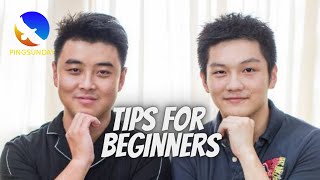 Best table tennis tips for beginners [upl. by Lipcombe]