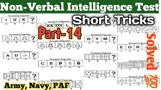 NonVerbal Intelligence TestPMA155GDPAMCAFNSPNAirmanShort Tips and Tricks For NonVerbal test [upl. by Jardena]