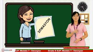 GRADE 8 EDUKASYON SA PAGPAPAKATAO EMOSYON PART 1 [upl. by Bennett258]