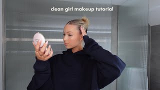 clean girl makeup tutorial [upl. by Yssac814]