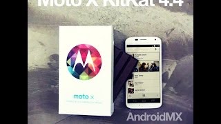 Actualiza tu Moto X a KitKat 44 [upl. by Heti]