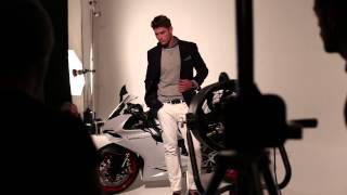 Samuelsohn Behind the Scenes Spring Summer 2015 with Model Philippe LeBlond [upl. by Luht]