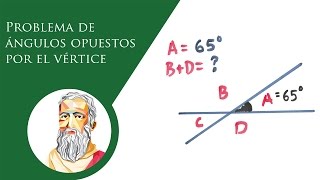 Problema de ángulos opuestos por el vértice  BALDOR [upl. by Stelu]