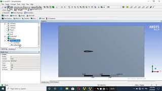 Inviscid flow around an airfoil NACA0012 using Ansys fluentpart 2Meshing [upl. by Akiemaj881]