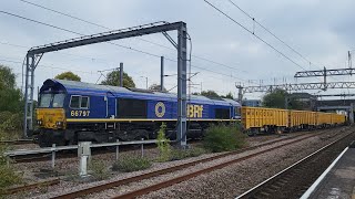 Hour at Nuneaton station 19924 [upl. by Hite]