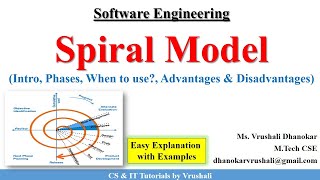 SE 9  Spiral Model  Complete Explanation with Example  Software Engineering Full Course [upl. by Eyeleen]