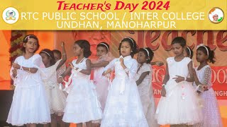 Chittiyaan Kalaiyaan II Alina and Group Dance II Teachers Day 2024 II RTC Public School Mou [upl. by Shelli]