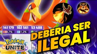 141K DMG ESTA ES LA MEJOR BUILD PARA JUGAR HOOH  Pokemon Unite [upl. by Arob]