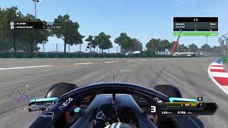 Lap of Sochi Autodrom in the Mercedes W11  F1 2020 [upl. by Eimmit350]